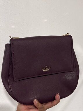 Kate Spade ♠️ Elegant Purple Crossbody Bag